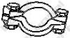PEUGE 171365 Clamp, exhaust system